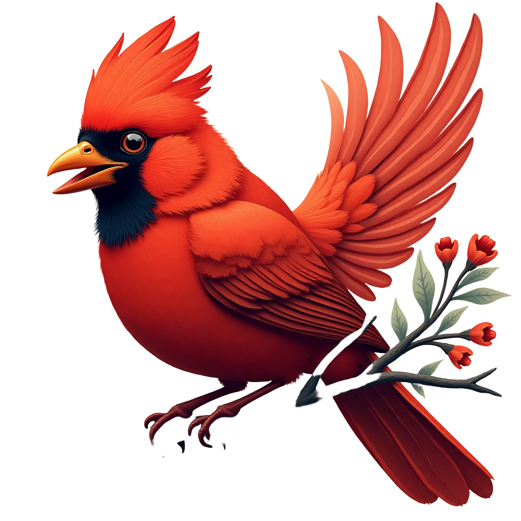 Red Cardinal Bird